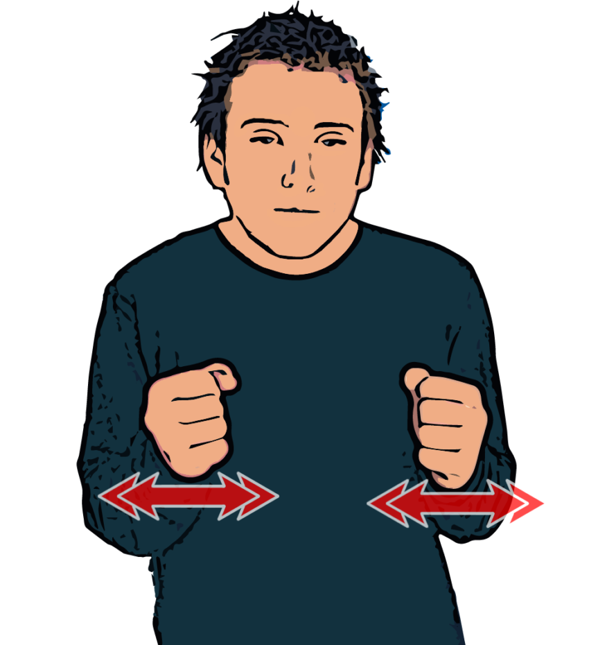 Freezing - British Sign Language (BSL)