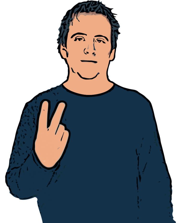 Two - British Sign Language (BSL)