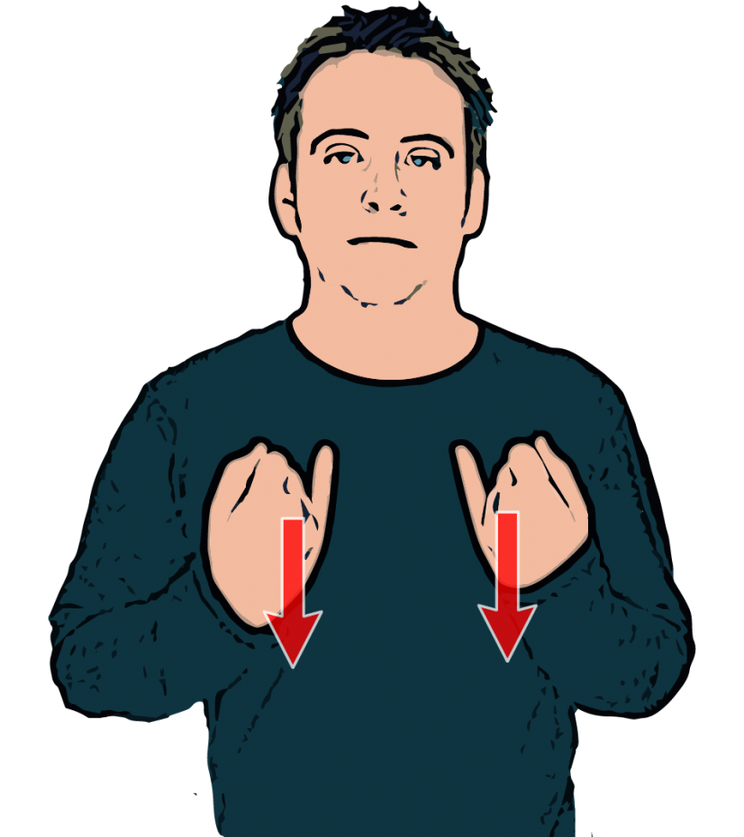 Sick - British Sign Language (BSL)