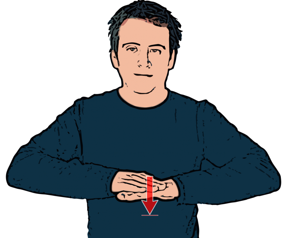 Sit - British Sign Language (BSL)