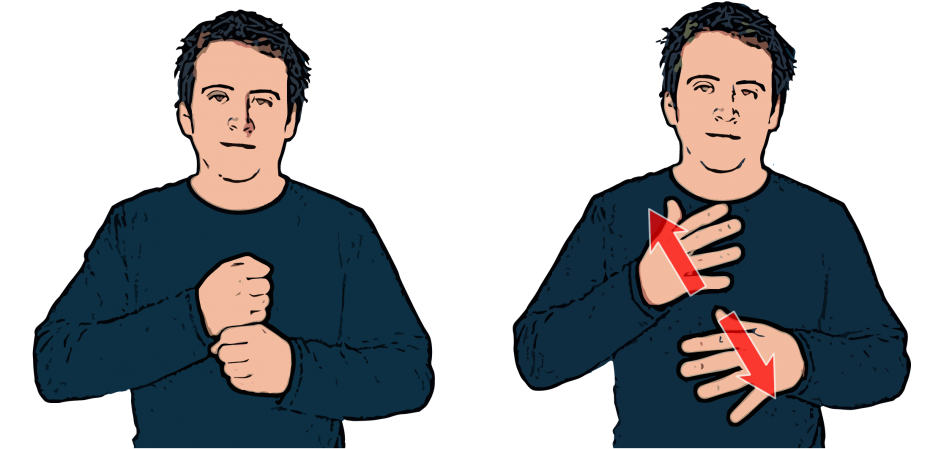 Gold - British Sign Language (BSL)