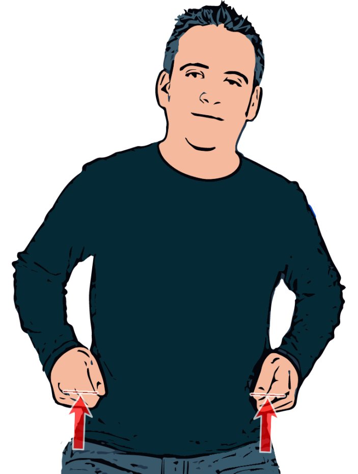 Trousers - British Sign Language (BSL)