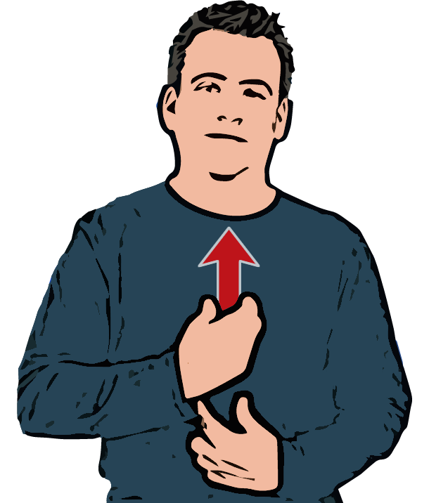 Tie - British Sign Language (BSL)