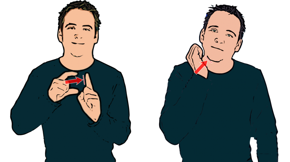 British Sign Language Dictionary Doughnut