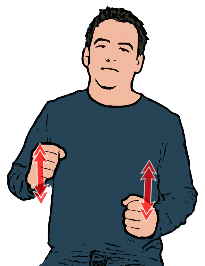 Run - British Sign Language (BSL)