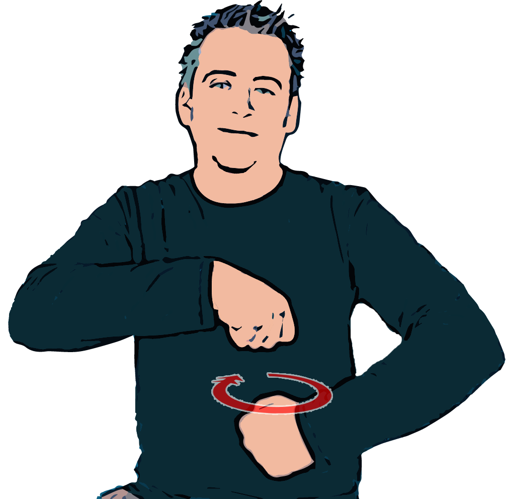 BSL sign for chef