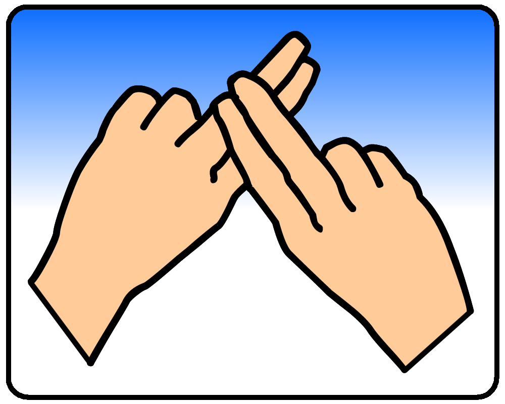 BSL sign for f