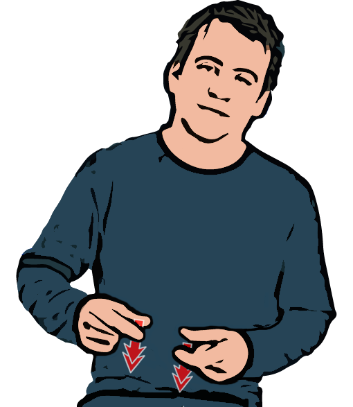 BSL sign for jigsaw puzzle