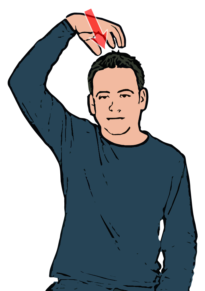 BSL sign for queen