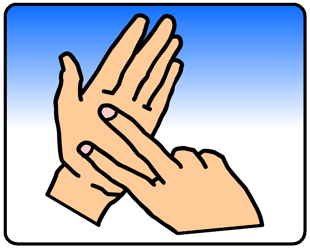 BSL sign for v