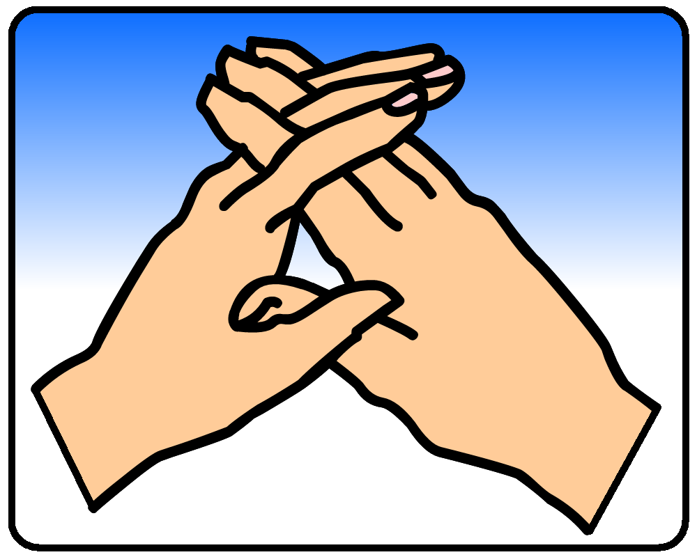 BSL sign for w