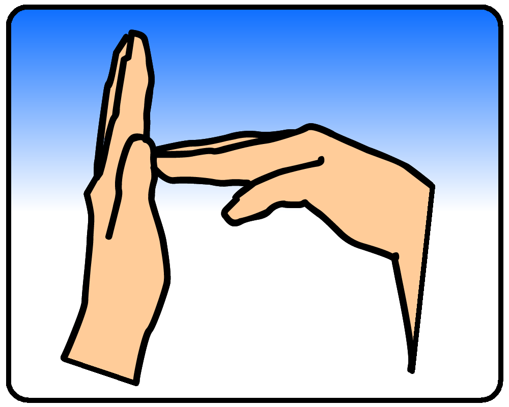 BSL sign for z