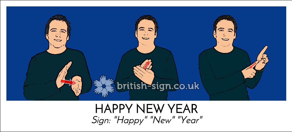 New year resolution - British Sign Language (BSL)